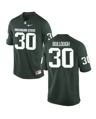 Women's Michigan State Spartans NCAA #30 Riley Bullough Green Authentic Nike Stitched College Football Jersey ZS32N58CO